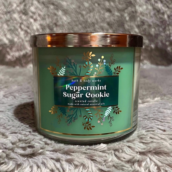 Bath & Body Works | Accents | Bath And Body Works Peppermint Sugar Cookie Candle | Poshmark